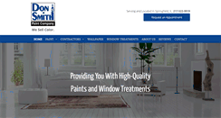 Desktop Screenshot of donsmithpaint.com